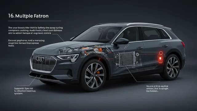 2023 Audi e-tron — Audi e-tron multiple faults