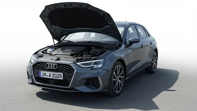 2024 Audi A3 — 2024 Audi A3 missing engine cover