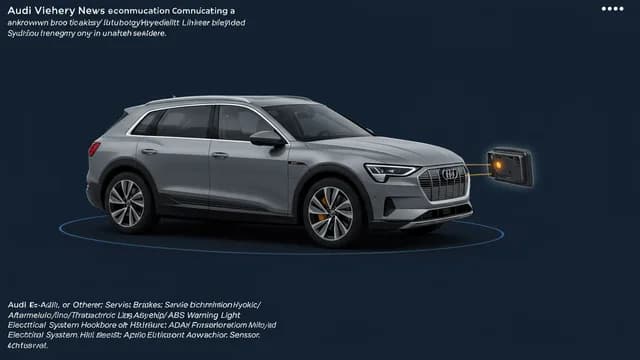 2021 Audi e-tron — Audi e-tron ABS/ESC sensor