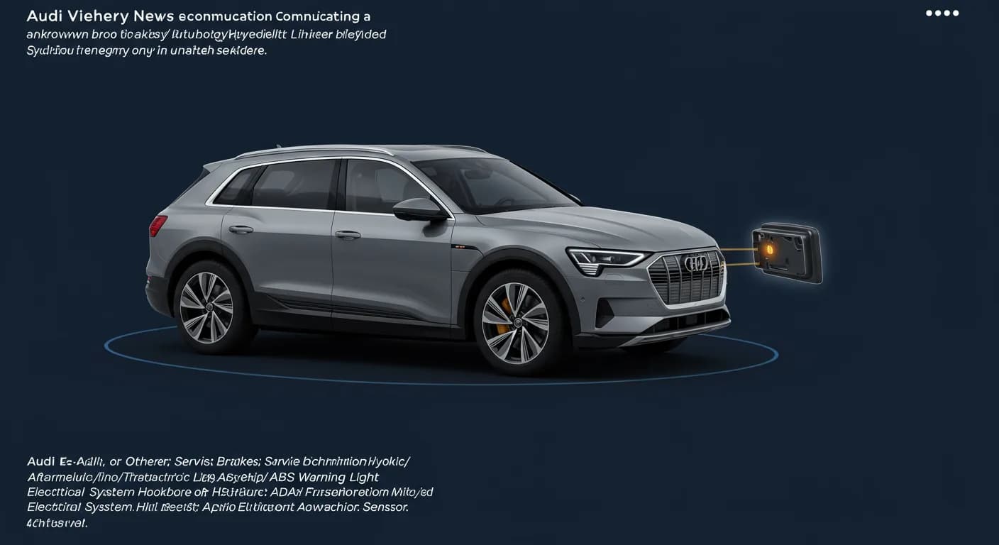 2021 Audi e-tron — Audi e-tron ABS/ESC sensor