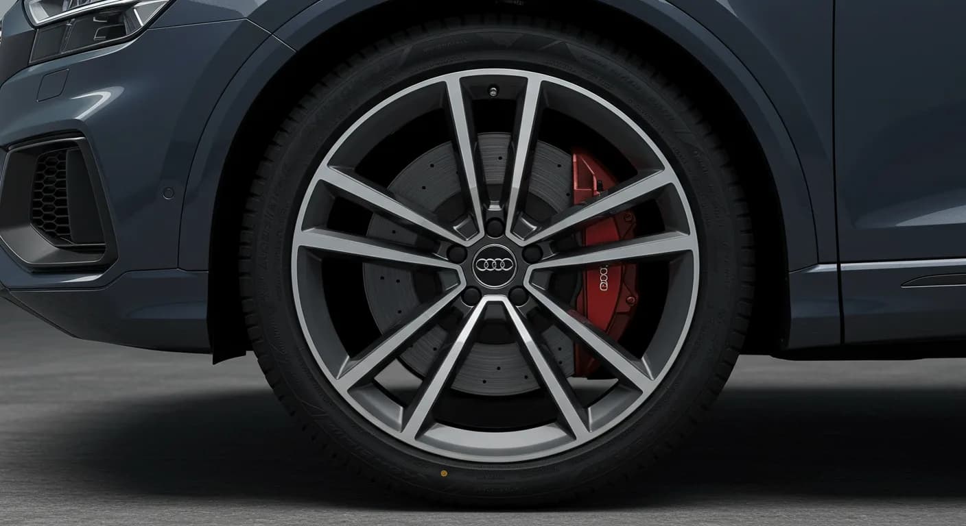 2022 Audi Q8 — Audi hard brake pedal start