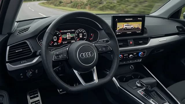 2022 Audi A5 — Audi A5 instrument cluster empty