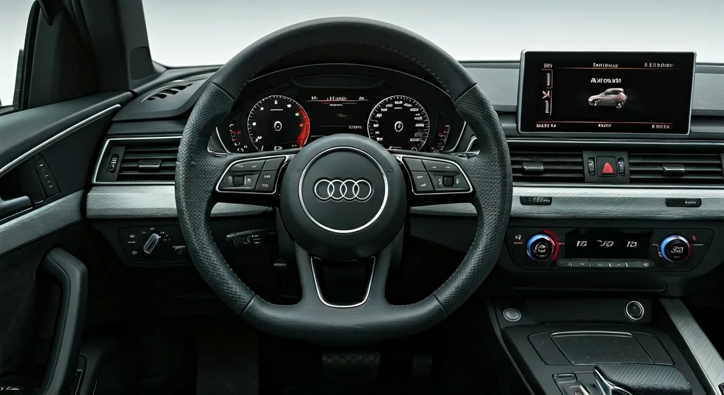 2023 Audi A5 — Audi A5 instrument cluster empty