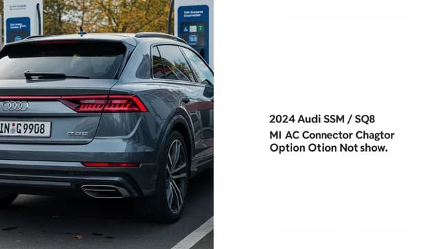 2024 Audi Q8 — 2024 Audi Q8 MMI AC Connector