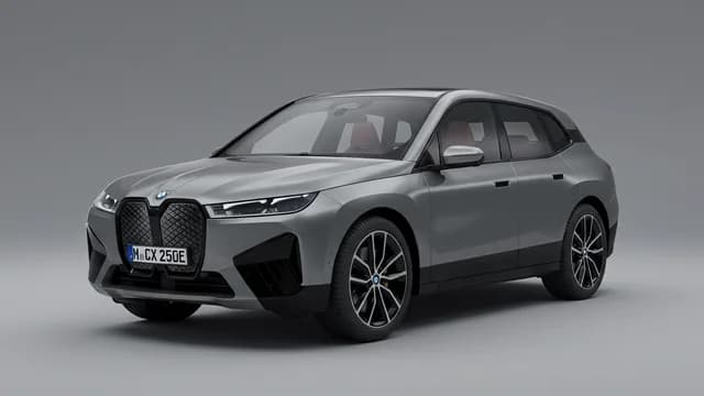 2023 BMW iX — 2023 BMW iX navigation map installation