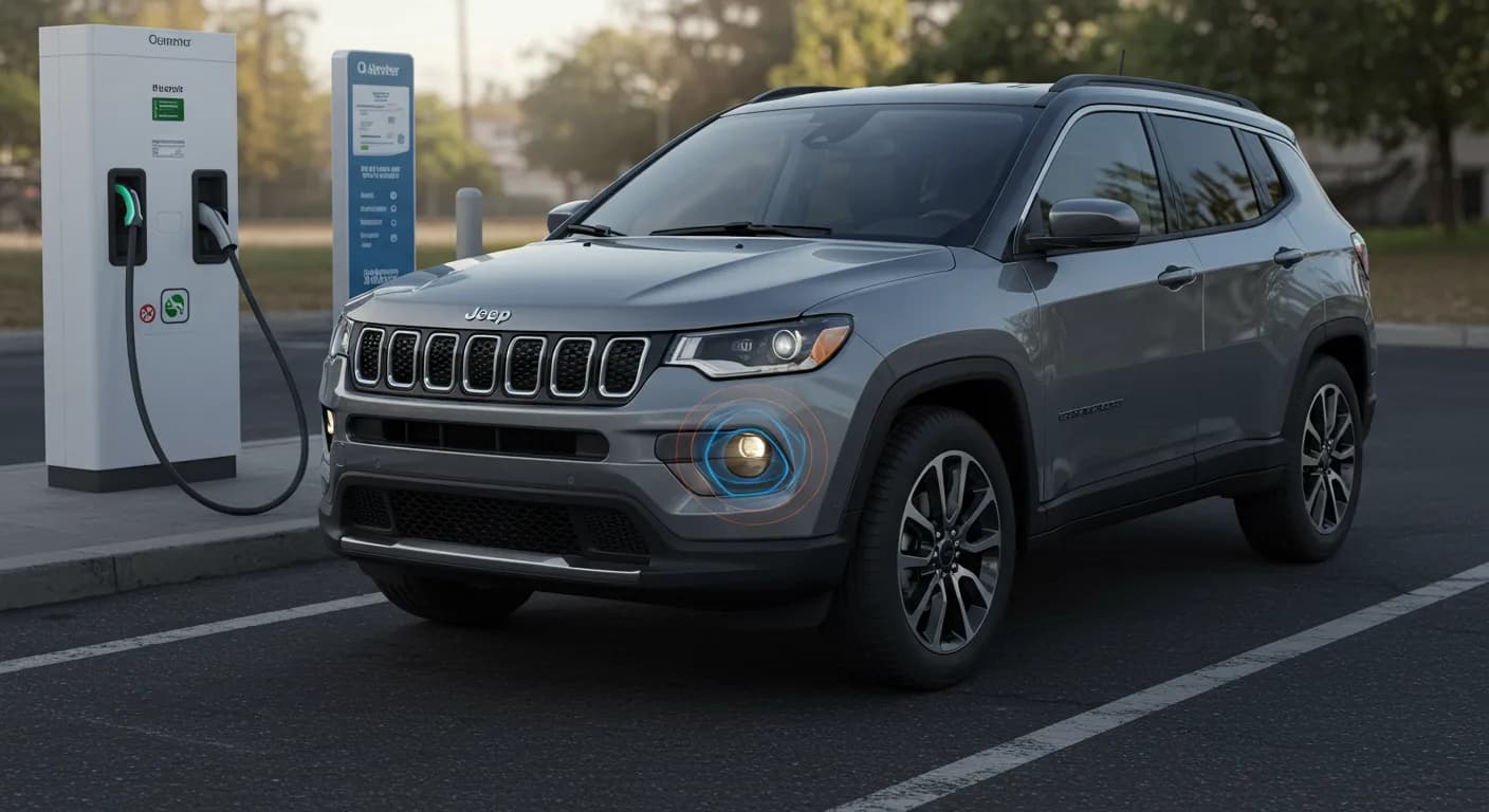 2023 Jeep Compass — 2023 Jeep Compass AC compressor noise