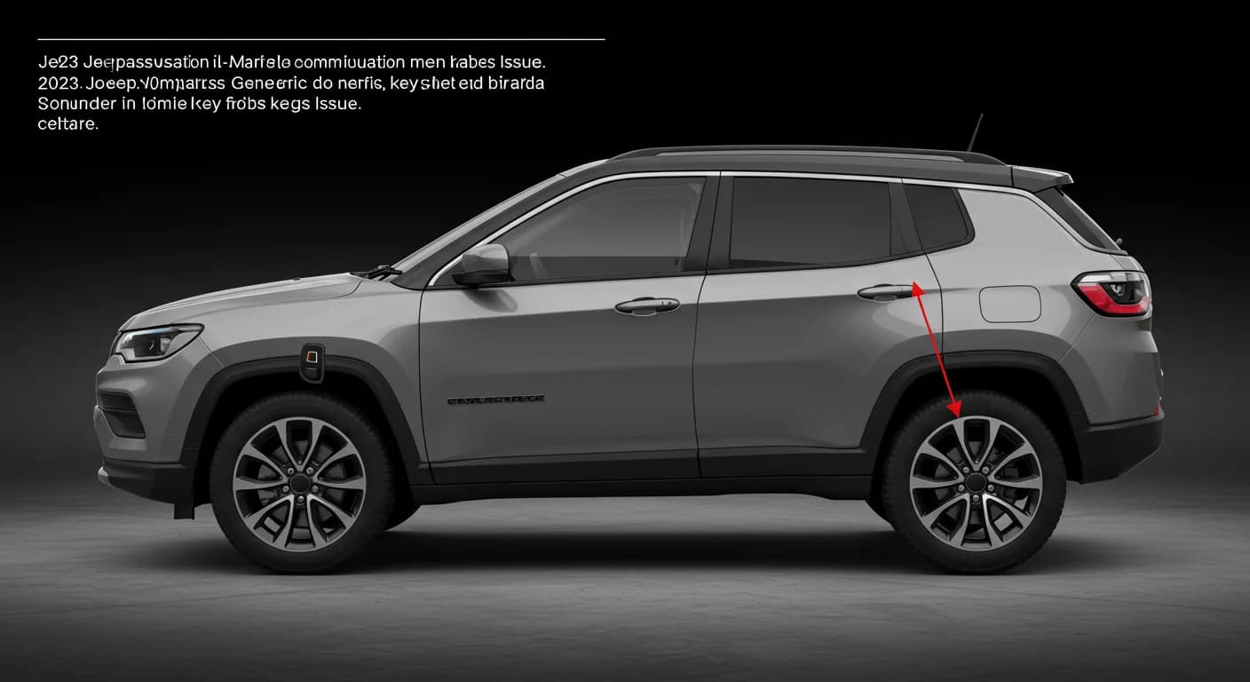 2023 Jeep Compass — 2023 Jeep Compass generic key fobs
