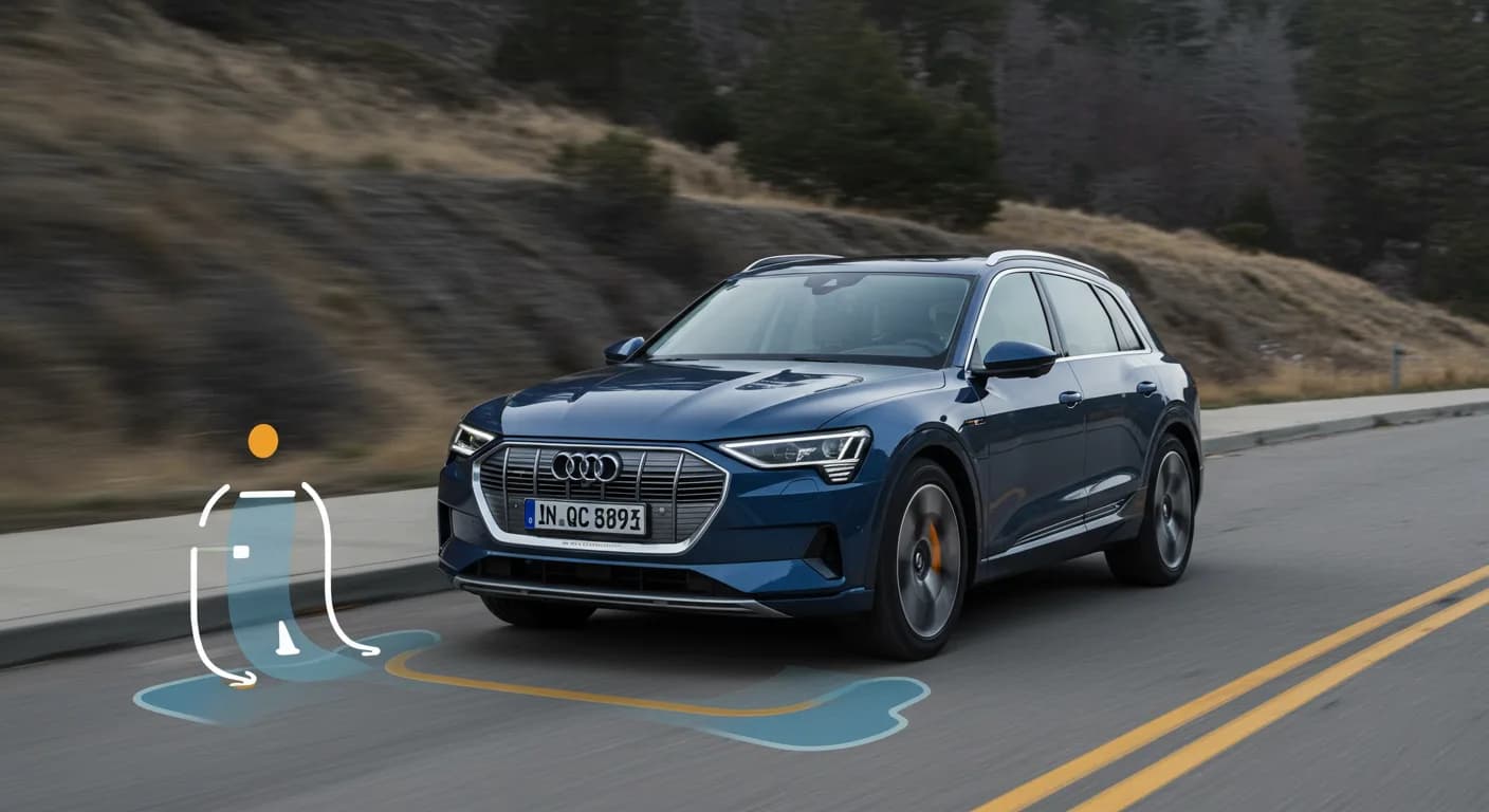 2021 Audi e-tron — Audi e-tron parking assistance false warnings