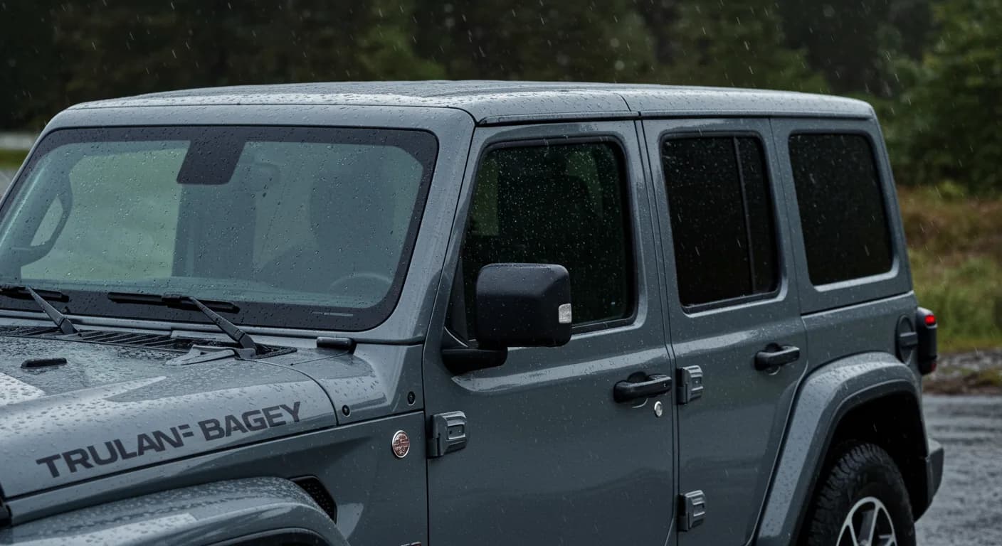 2021 Jeep Wrangler — Jeep Wrangler soft top window