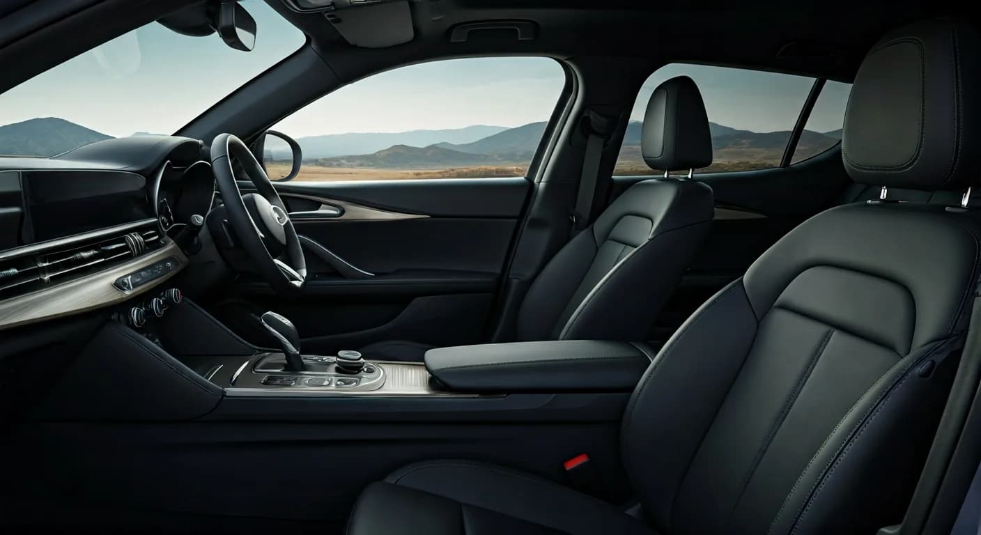 2024 Alfa Romeo Tonale — Alfa Romeo Tonale 2nd row seat folding