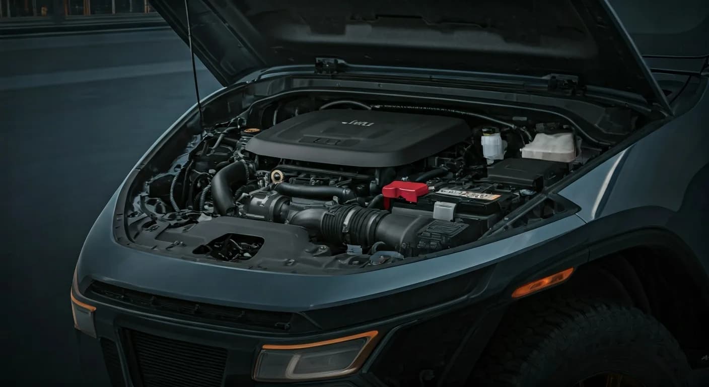 2023 Jeep Wrangler — 2023 Jeep Wrangler engine oil leak