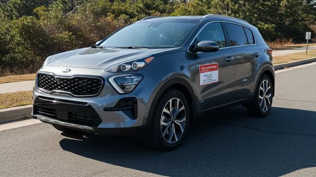 2023 Kia Sportage — Kia Sportage VECI label error