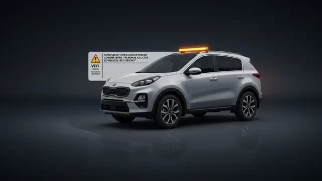 2023 Kia Sportage — Kia Sportage VECI label