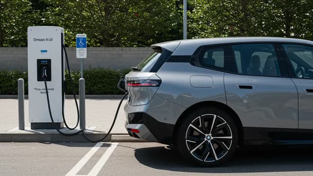 2022 BMW iX — BMW iX Combined Charging Unit