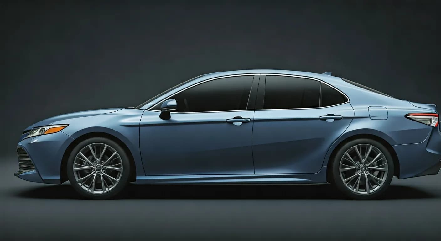 2023 TOYOTA Camry — Toyota Camry panoramic roof peeling
