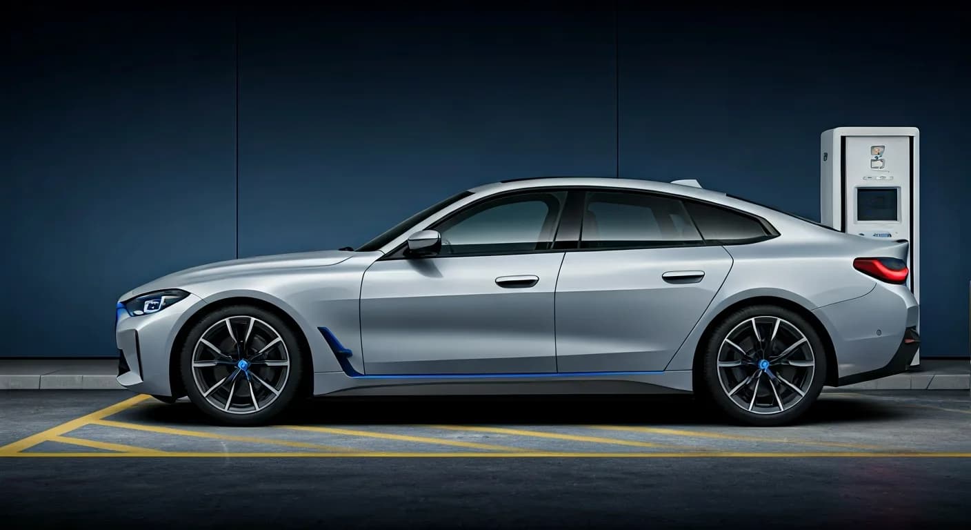 2023 BMW i4 — BMW i4 Combined Charging Unit