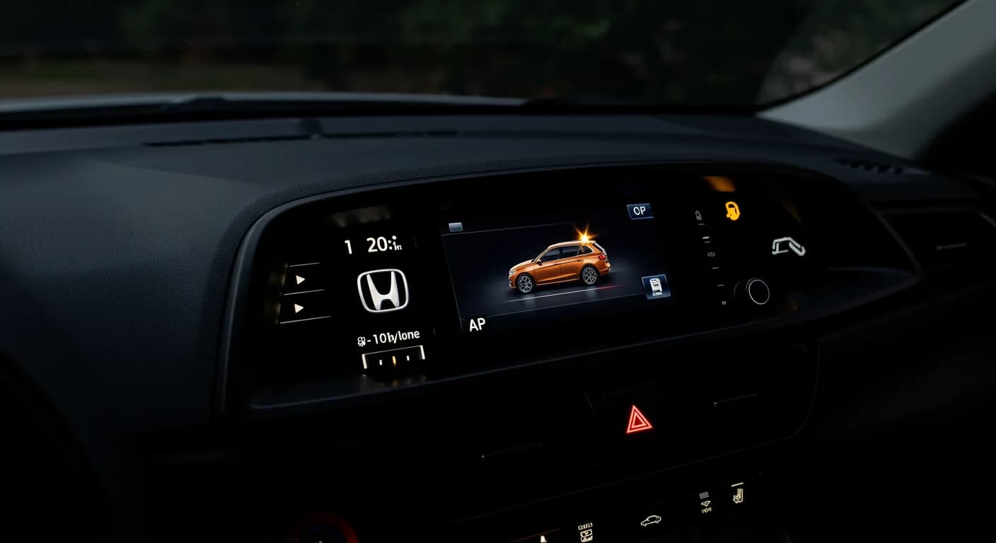 2021 Honda Civic — Honda Civic display flashes