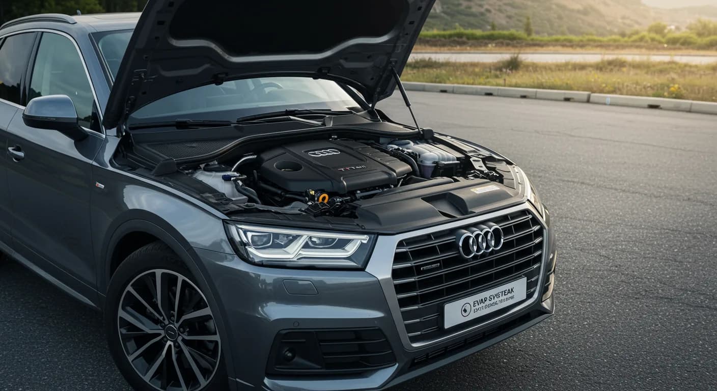 2022 Audi Q5 — Audi Q5 EVAP system leak P044200