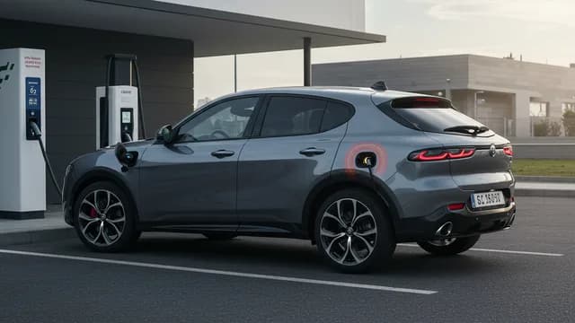 2024 Alfa Romeo Tonale — Alfa Romeo Tonale charging warning