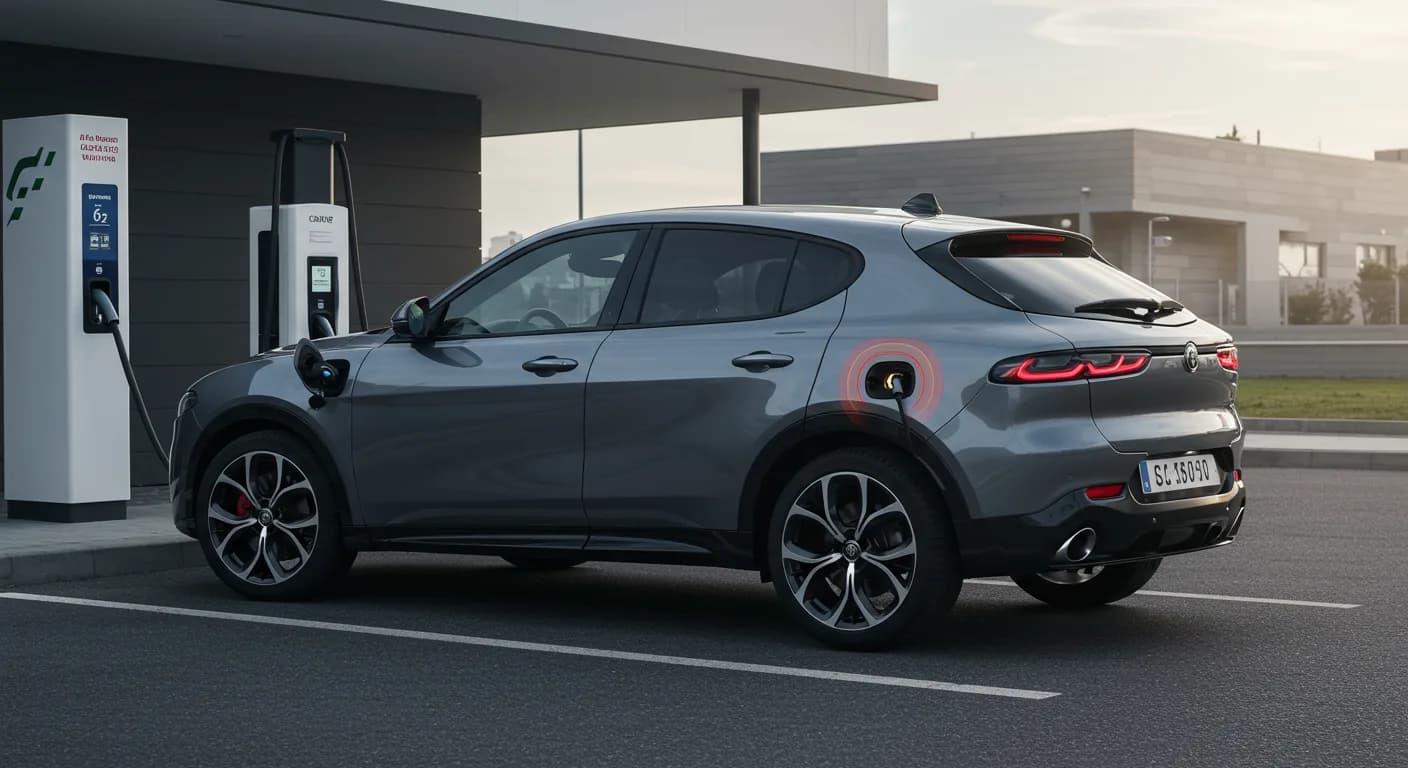 2024 Alfa Romeo Tonale — Alfa Romeo Tonale charging warning
