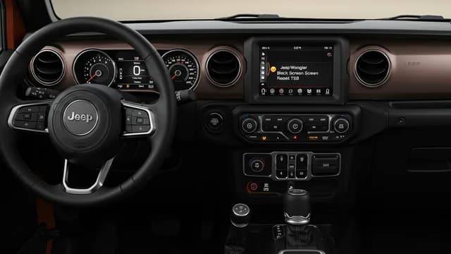 2023 Jeep Wrangler — Jeep Wrangler radio black screen