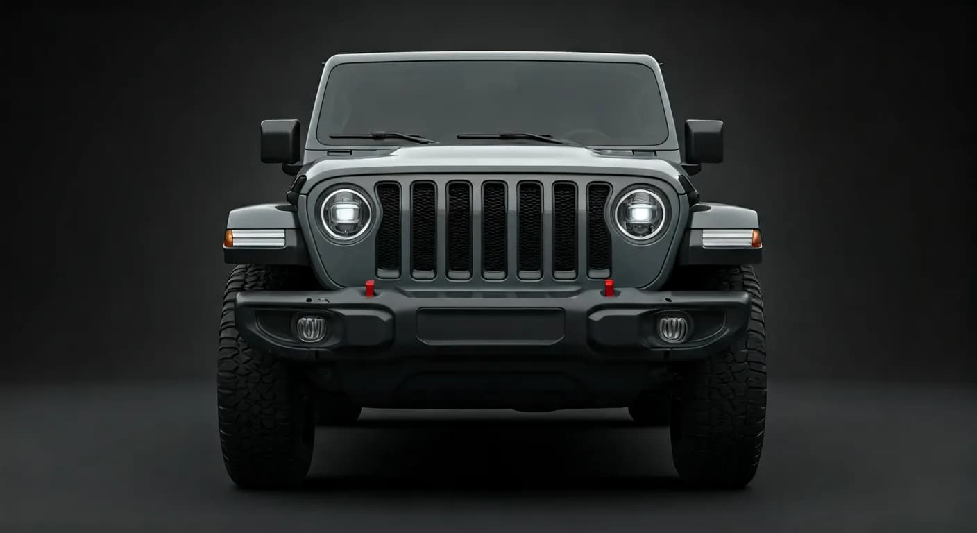 2024 Jeep Wrangler — 2024 Jeep Wrangler incorrect grille