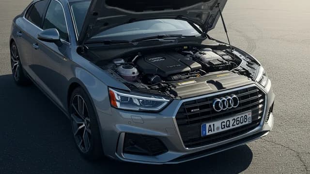 2021 Audi A5 — Audi A5 whistling turbocharger