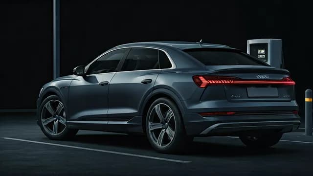 2025 Audi Q8 — Audi Q8 charging flap light