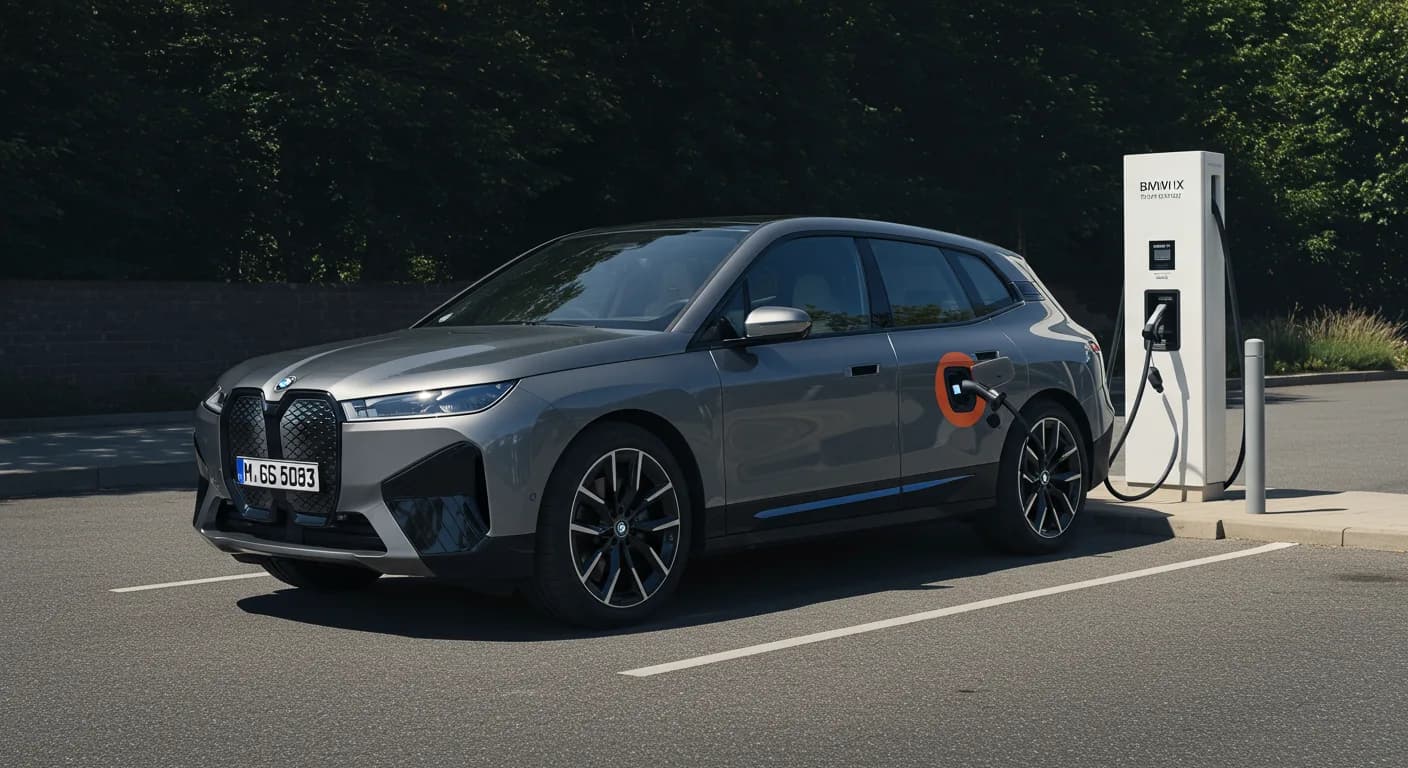 2023 BMW iX — BMW iX Combined Charging Unit Delivery Stop
