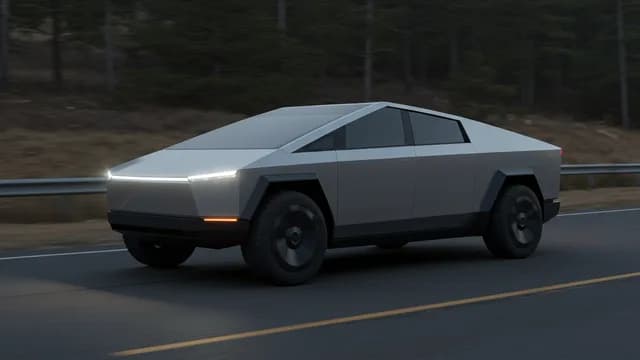 2024 TESLA Cybertruck — Tesla Cybertruck steering performance