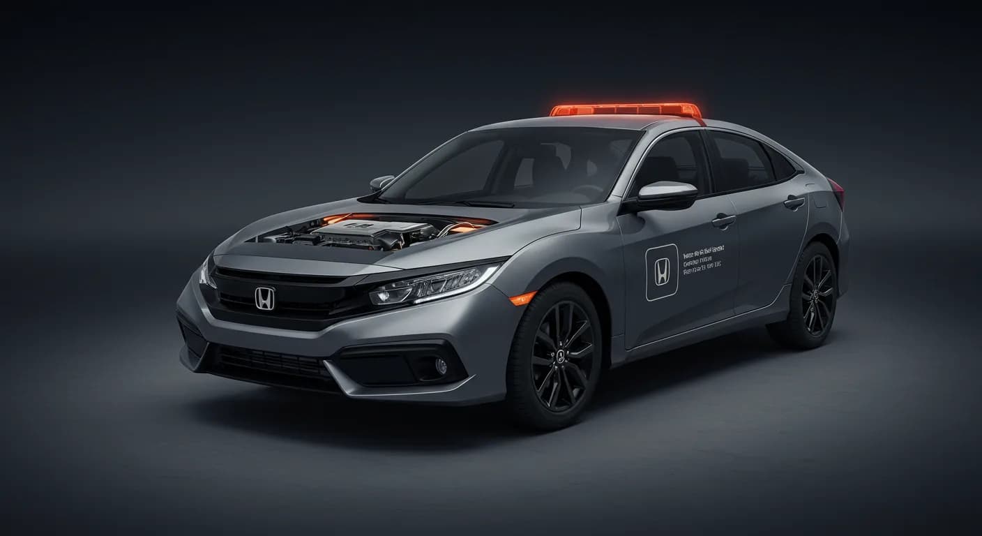 2021 Honda Civic — Honda Civic center display issue