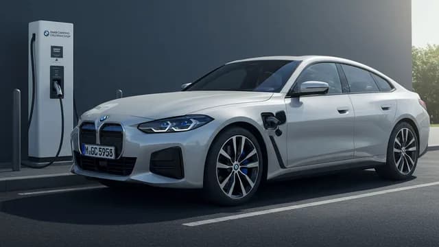 2022 BMW i4 — BMW i4 Combined Charging Unit