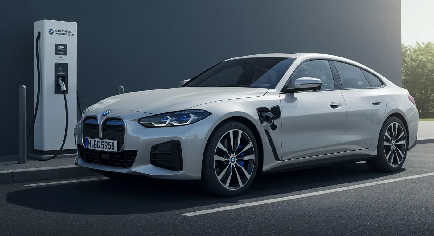 2022 BMW i4 — BMW i4 Combined Charging Unit