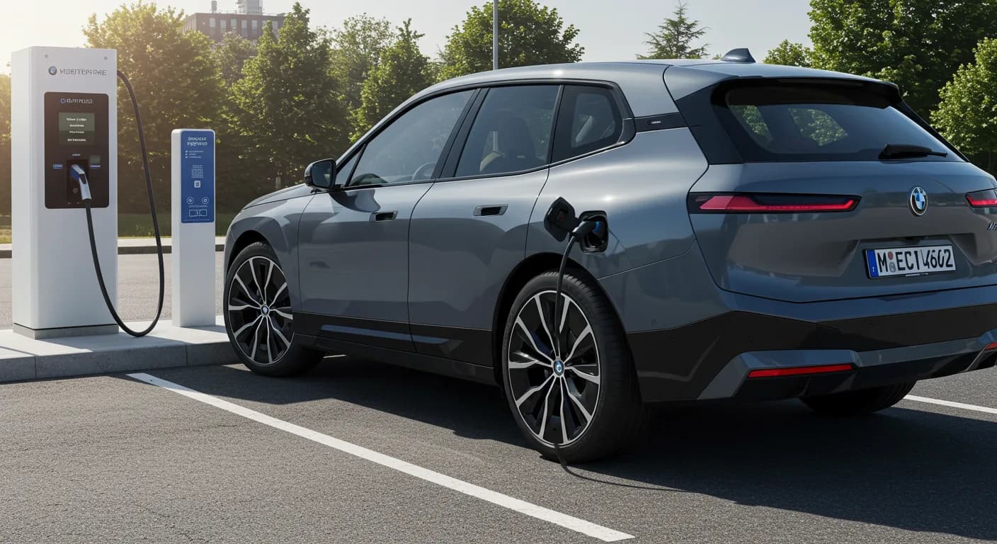 2023 BMW iX — BMW iX Combined Charging Unit