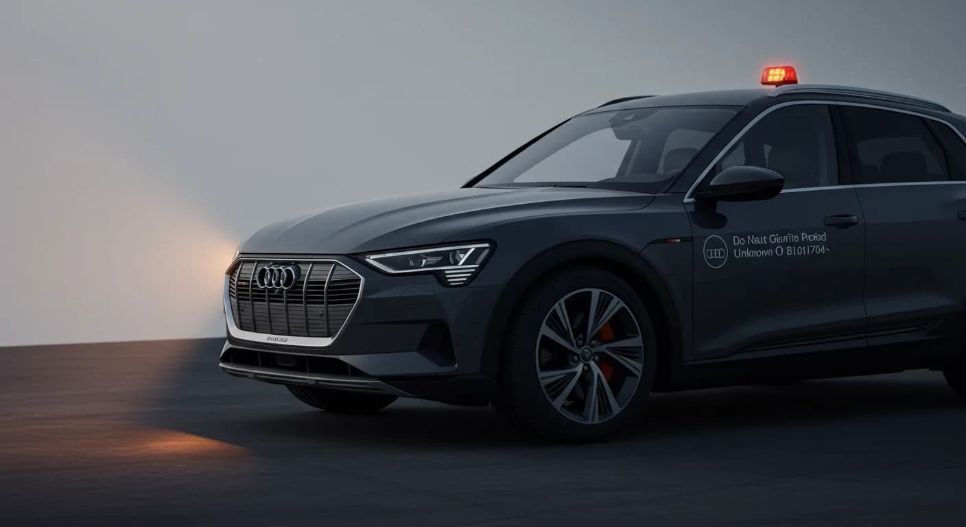 2022 Audi e-tron — Audi airbag light B101704