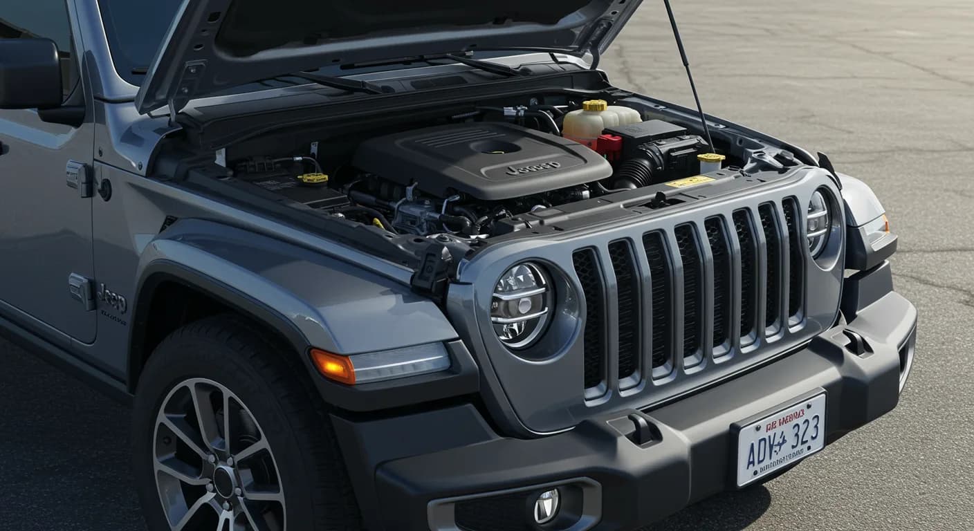 2023 Jeep Wrangler — Jeep Wrangler alternator low voltage