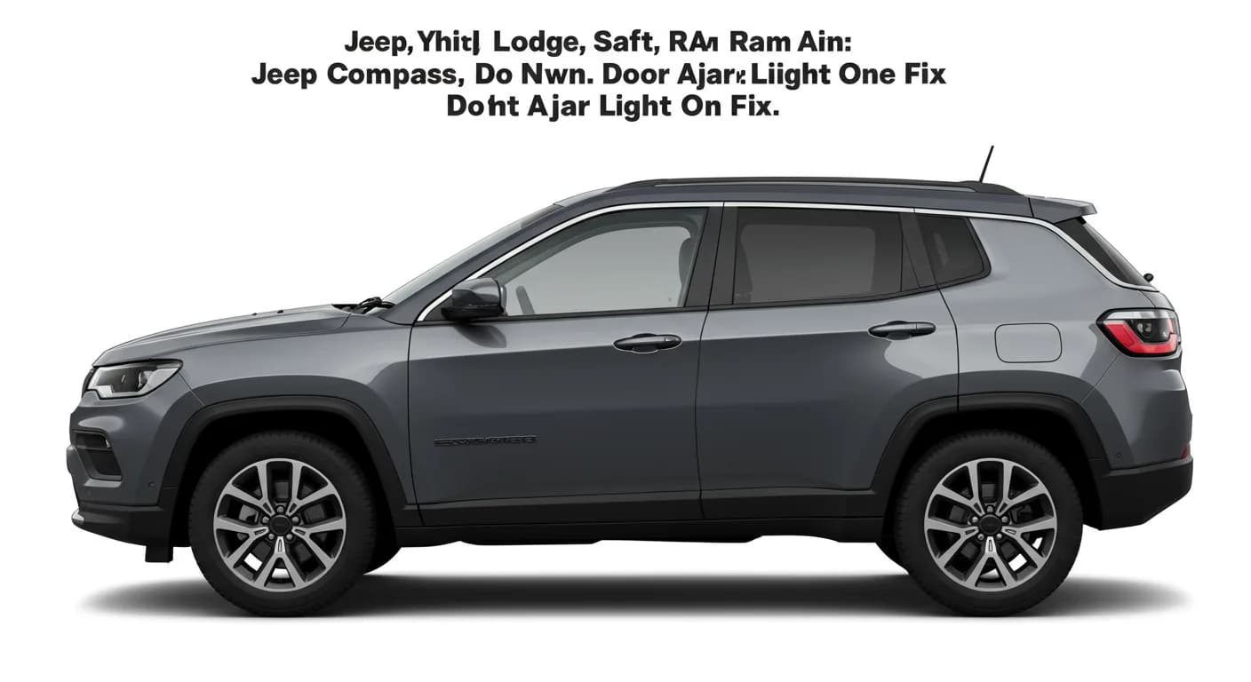 2021 Jeep Compass — Jeep Compass door ajar light