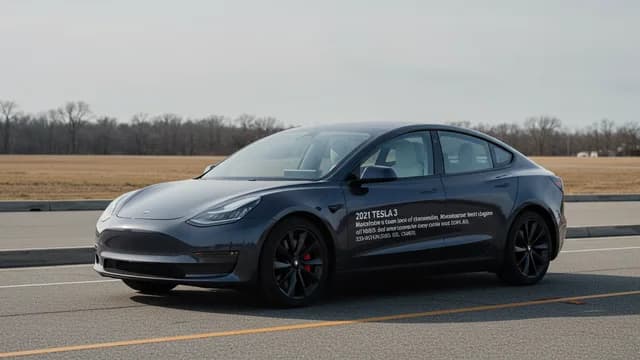 2021 TESLA Model 3 — 2021 TESLA Model 3 manufacturer_communication