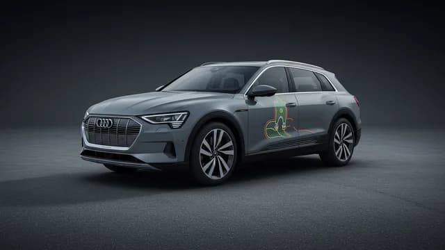 2021 Audi e-tron — Audi e-tron MMI map update error
