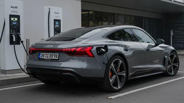 2023 Audi RS e-tron GT — Audi e-tron GT charging flap difficult to open