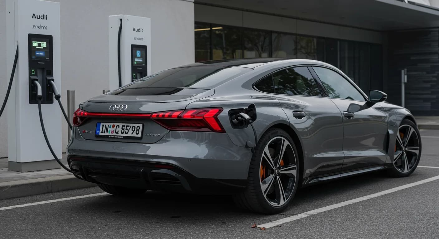 2023 Audi RS e-tron GT — Audi e-tron GT charging flap difficult to open
