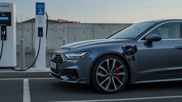 2022 Audi A7 — Audi TFSIe charging time