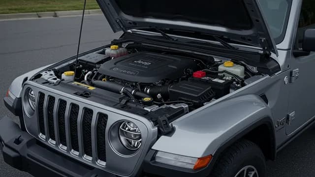 2021 Jeep Wrangler — Jeep Wrangler water pump oil cooler tube
