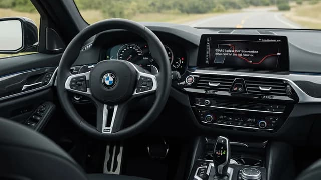 2024 BMW 530i — 2024 BMW iDrive controller failure