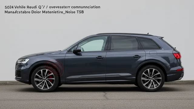 2024 Audi Q7 — 2024 Audi Q7 manufacturer_communication