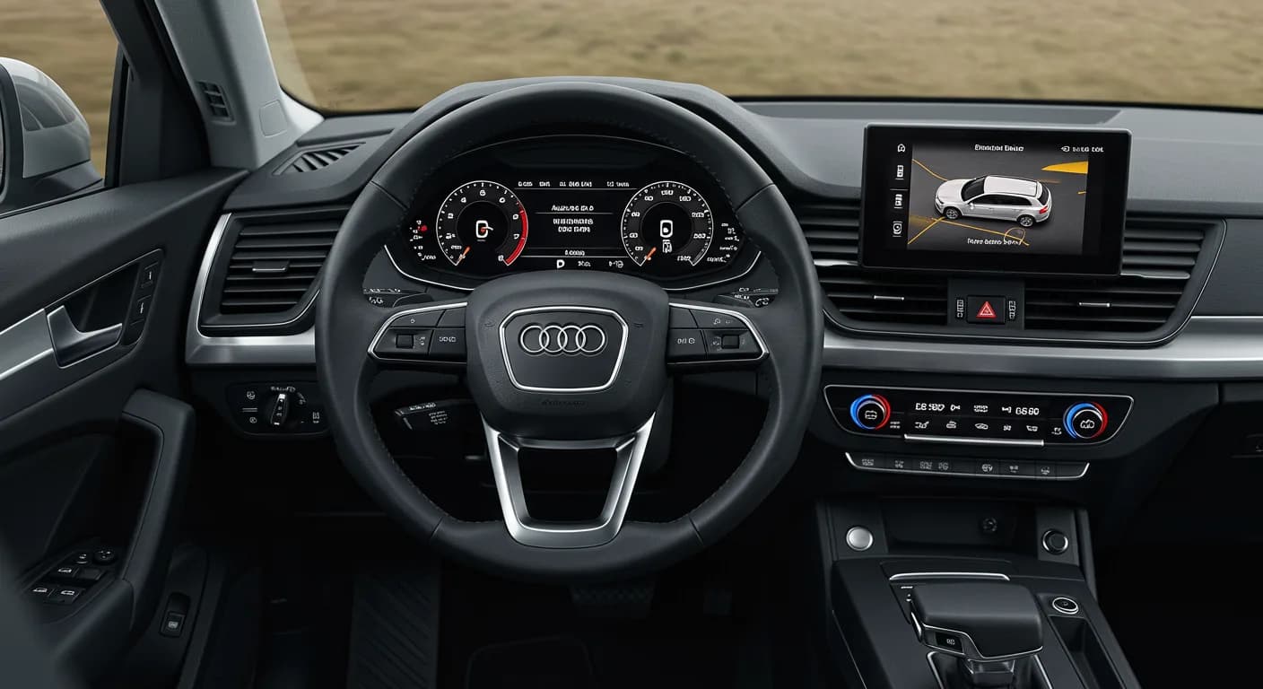 2024 Audi Q5 e — 2024 Audi Q5 e warning message