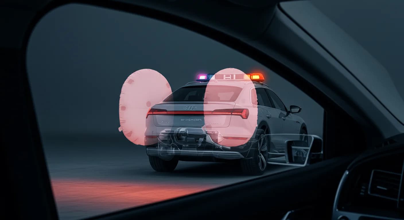 2023 Audi e-tron — Audi e-tron airbag warning light