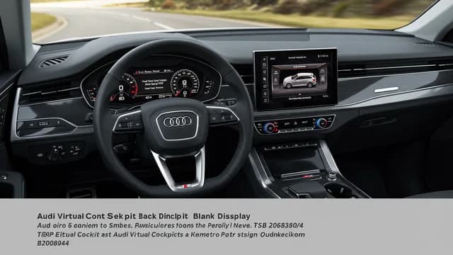 2023 Audi Q8 — Audi Virtual Cockpit B200049