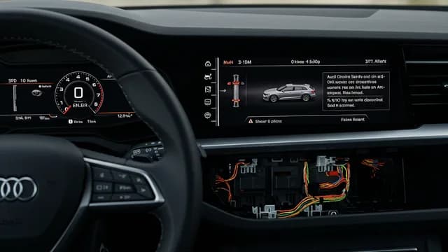 2023 Audi e-tron — Audi e-tron instrument cluster fault