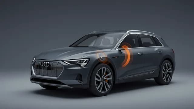 2023 Audi e-tron — Audi e-tron speaker rattles